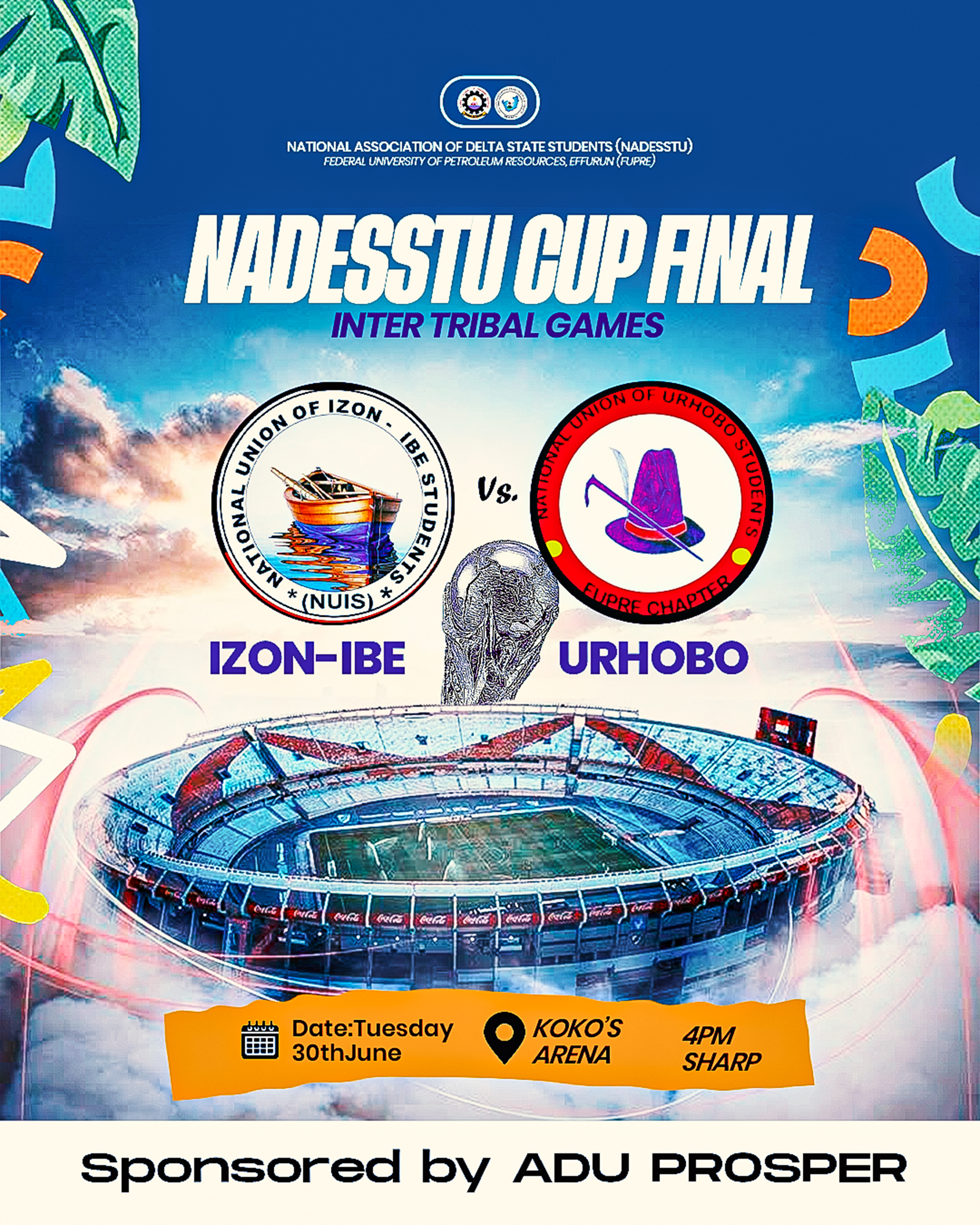 NADESSTU Cup finals flyer